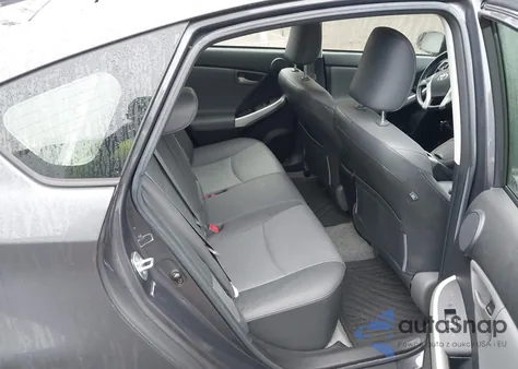 2012 Toyota Prius Four из США, поврежденный, VIN JTDKN3DU8C5470647